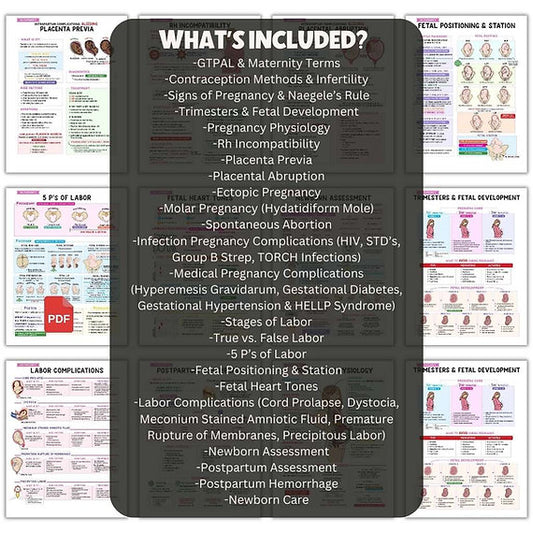 OB Maternity Nursing Bundle