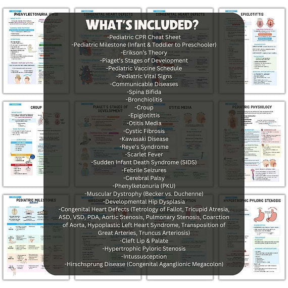 Pediatric Nursing Bundle