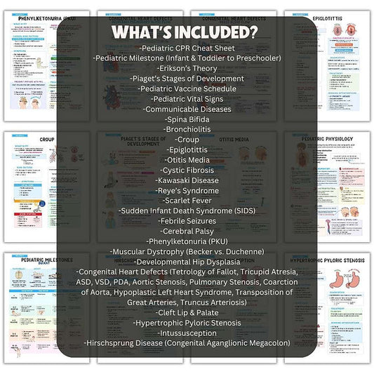 Pediatric Nursing Bundle